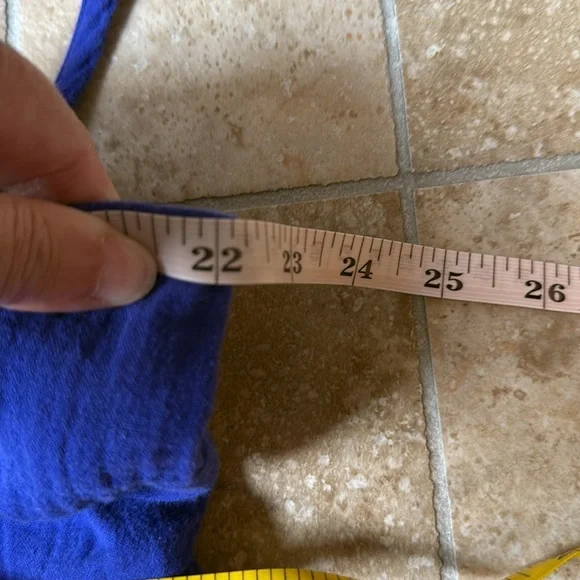 Universal Thread Cotton Gauze Sleeveless Maxi Dress Smocked Back Panel Pockets! - Picture 7 of 16